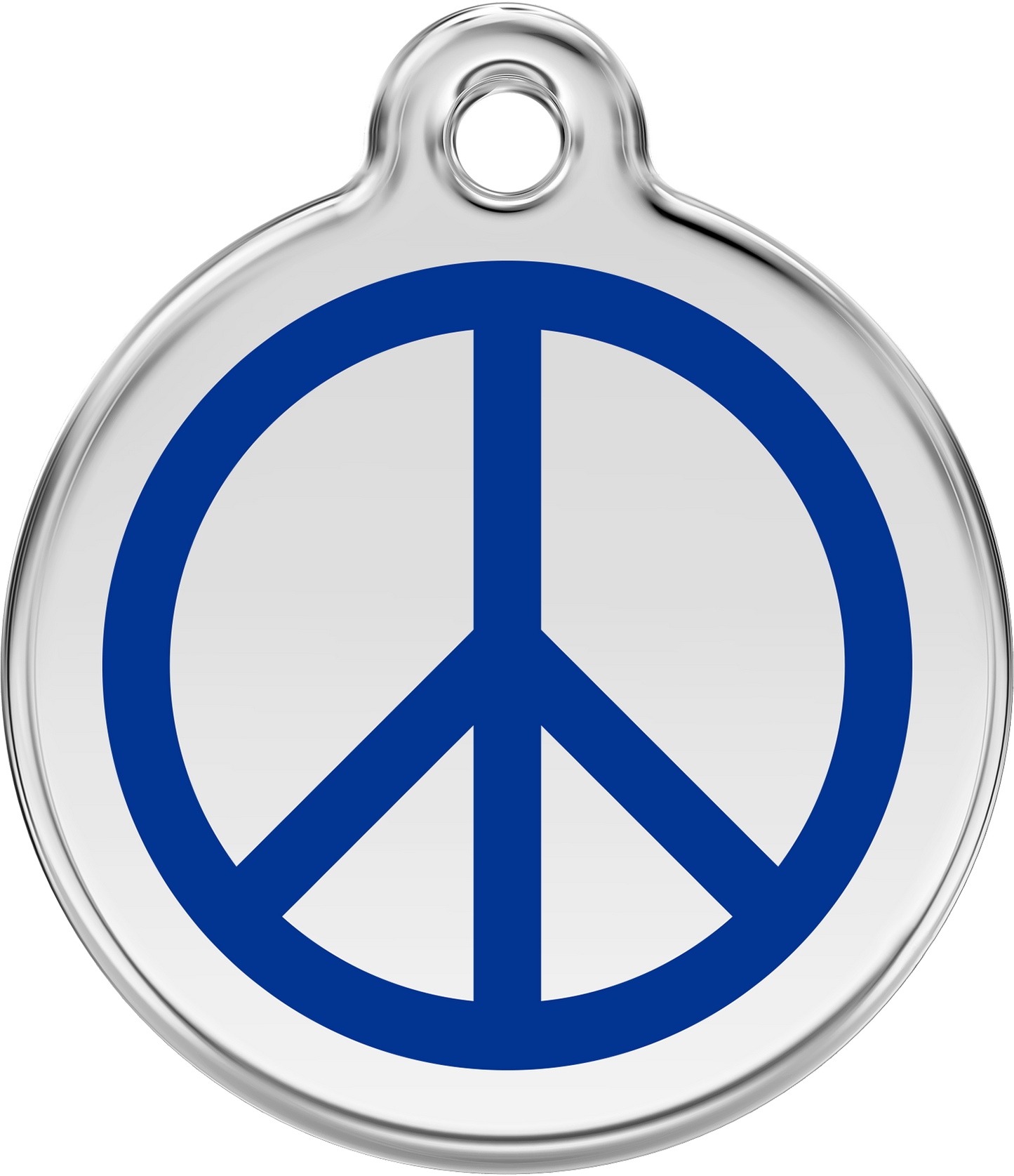 Red Dingo - Peace Navy Tag & Engraving