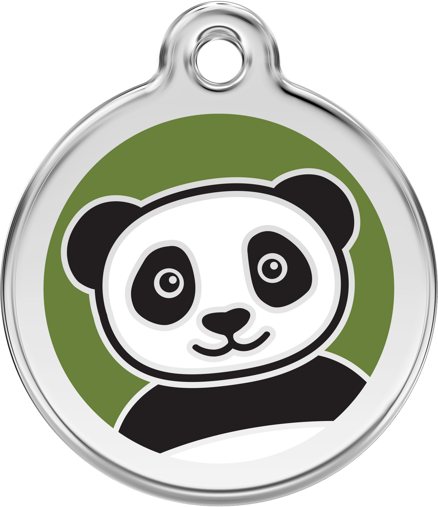 Red Dingo - Panda Green Tag & Engraving
