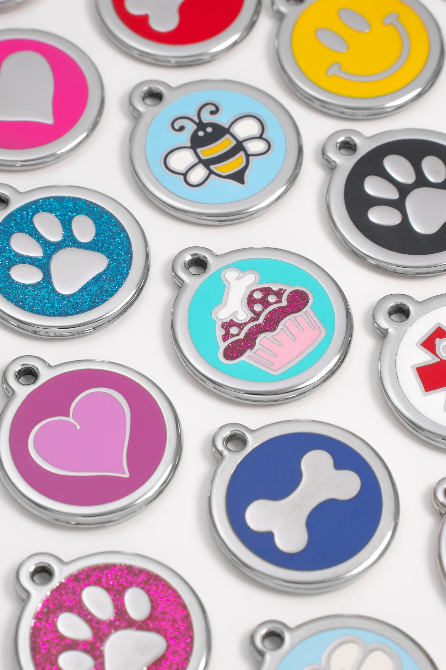 Red Dingo pet ID tags with free engraving