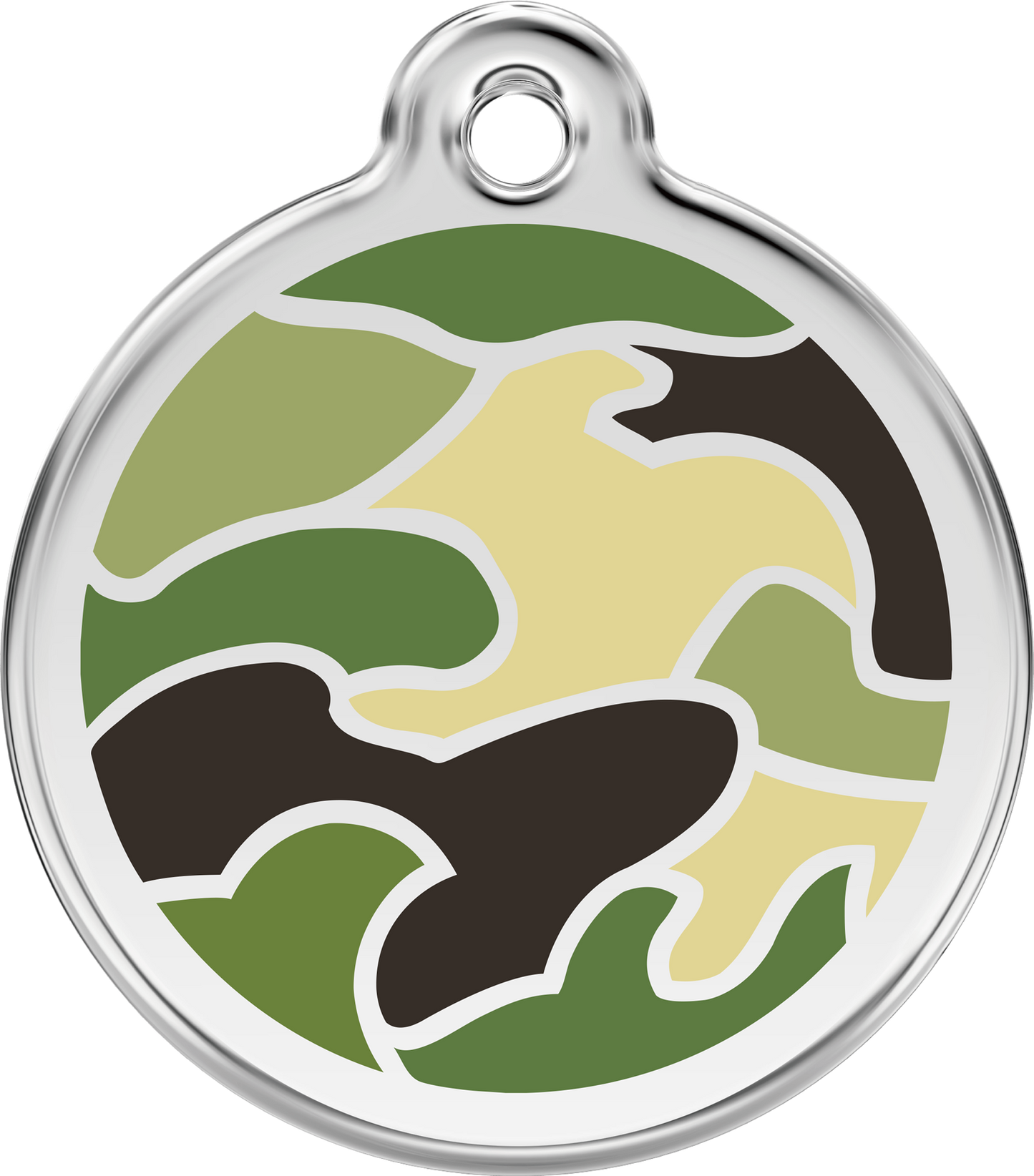 Red Dingo - Camouflage Green Tag & Engraving