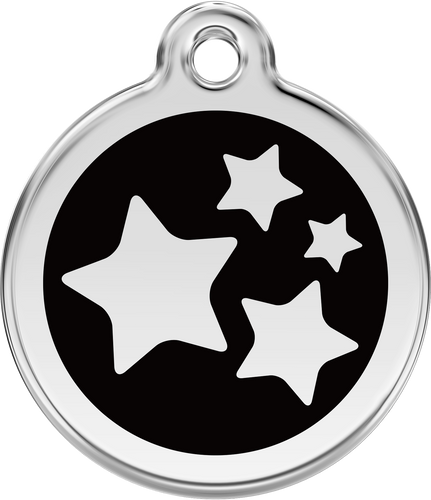 Red Dingo - Star Black Tag & Engraving