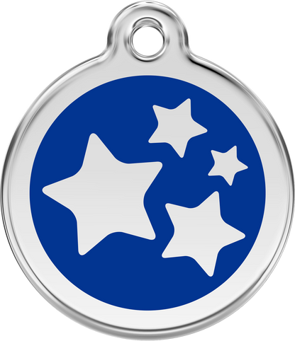 Red Dingo - Star Navy Tag & Engraving