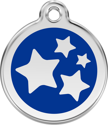 Red Dingo - Star Navy Tag & Engraving