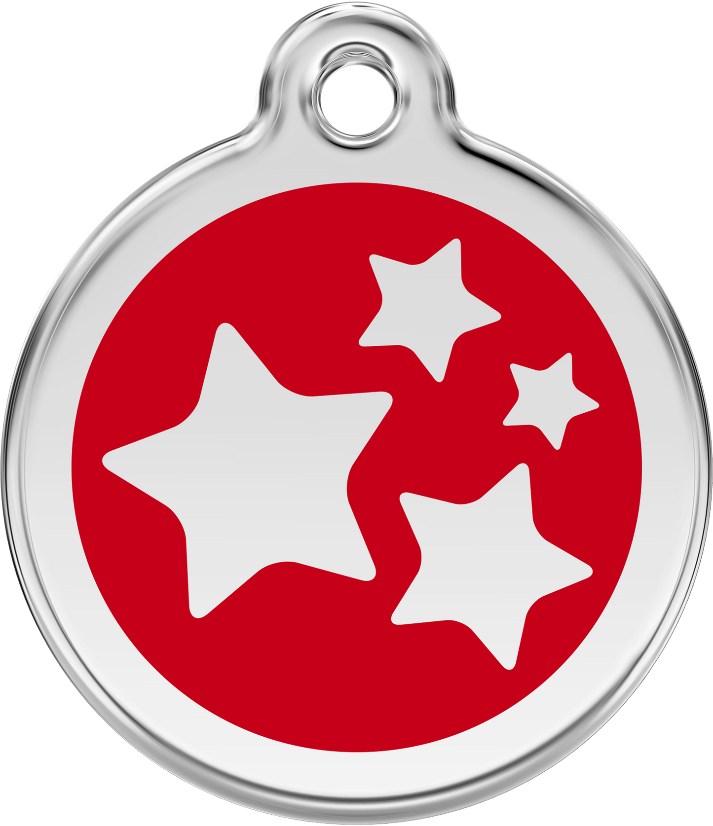 Red Dingo - Star Red Tag & Engraving