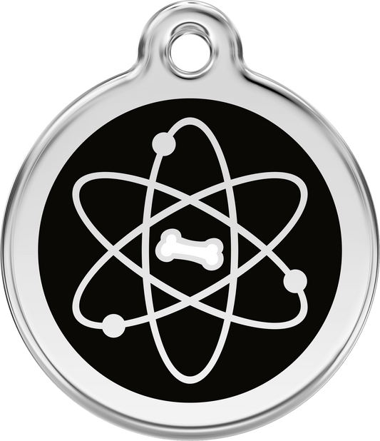 Red Dingo - Atom Black Tag & Engraving