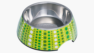 2-1 Red Dingo Bowl - Lotzadotz Lime Green