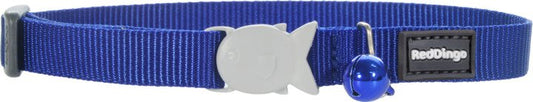 Classic Dark Blue Cat Collar