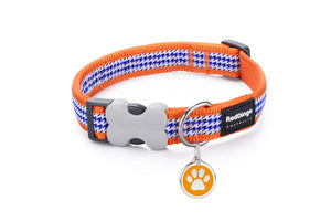 Red Dingo 'Fang it Orange' Collar