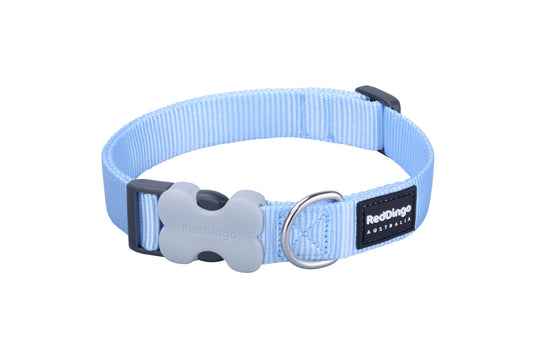 RedDingo Classic Pastel Blue Dog Collar