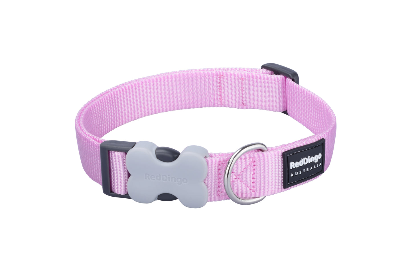 RedDingo Classic Pastel Pink Dog Collar