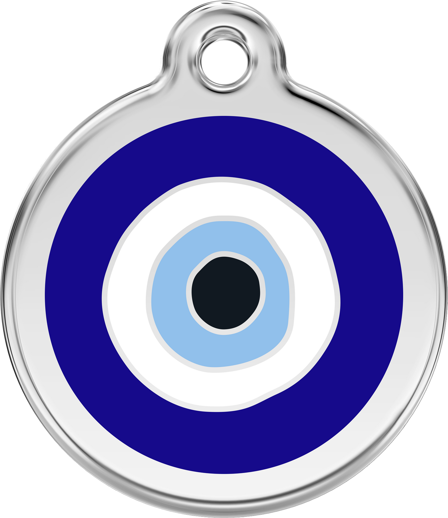 Red Dingo - Evil Eye Navy Tag & Engraving