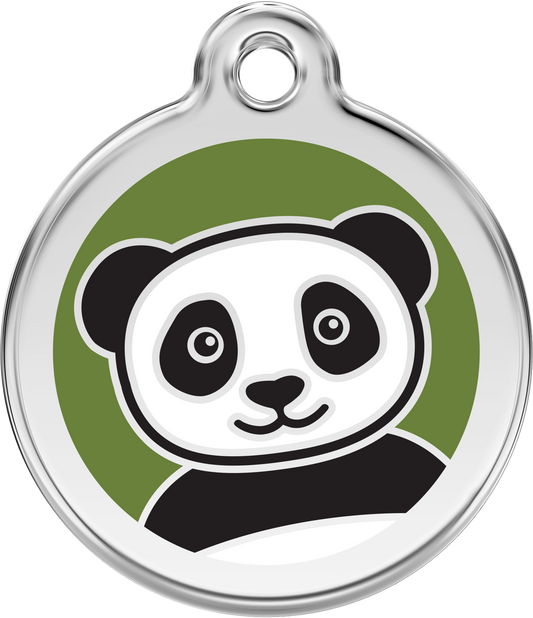 Red Dingo - Panda Green Tag & Engraving