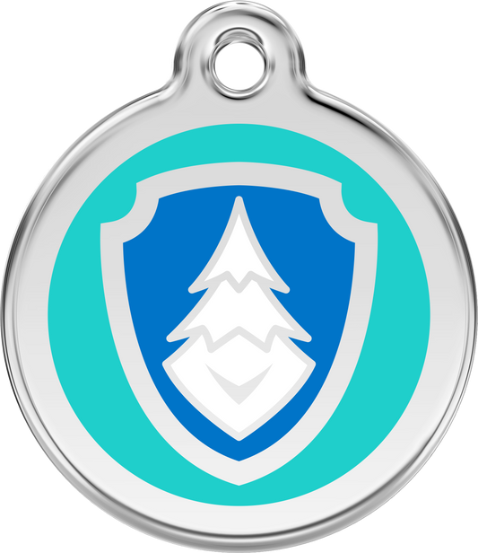 Red Dingo - Nickelodeon Paw Patrol Everest Aqua Tag & Engraving