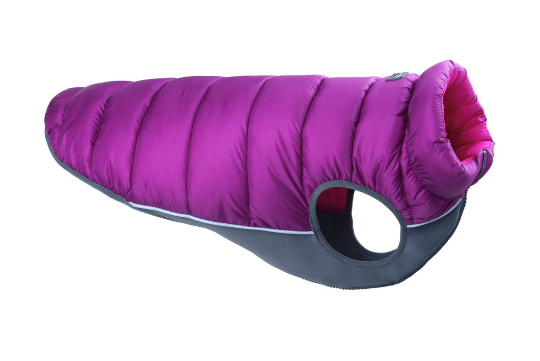 Neo-Fit Puffer Jacket - Plum / Hot Pink Reversible