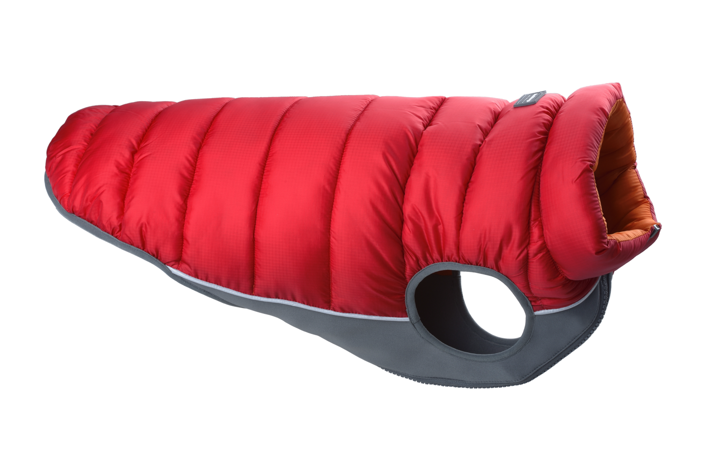 Neo-Fit Puffer Jacket - Red / Orange Reversible