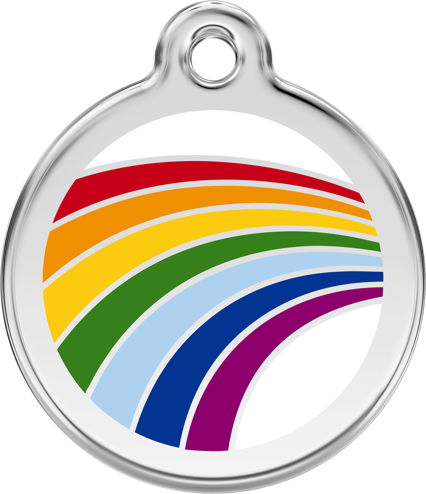 Red Dingo - Rainbow Tag & Engraving