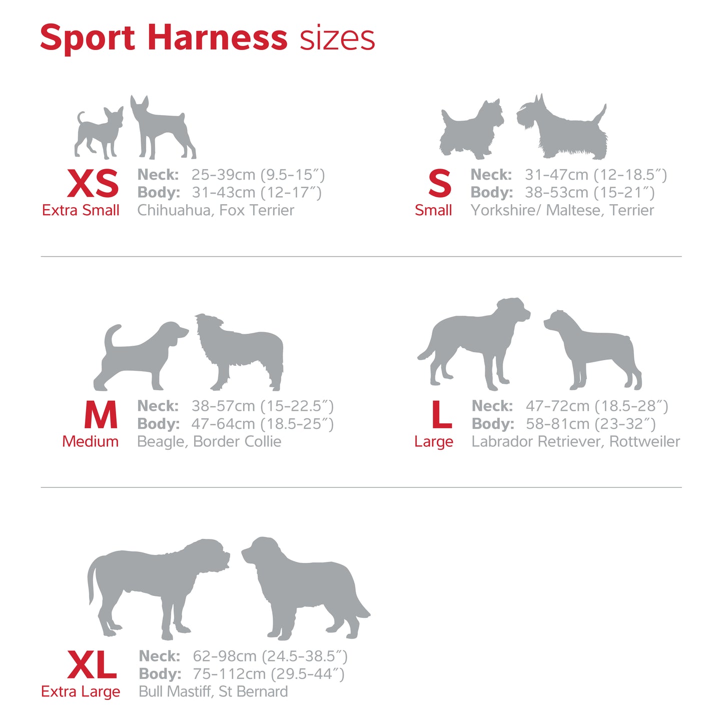 Red Dingo Sports Harness - Padded, Dual Clip, Built for the Trail