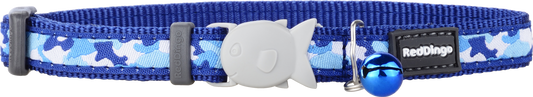 Camouflage Navy Cat Collar