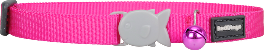 Classic Hot Pink Cat Collar