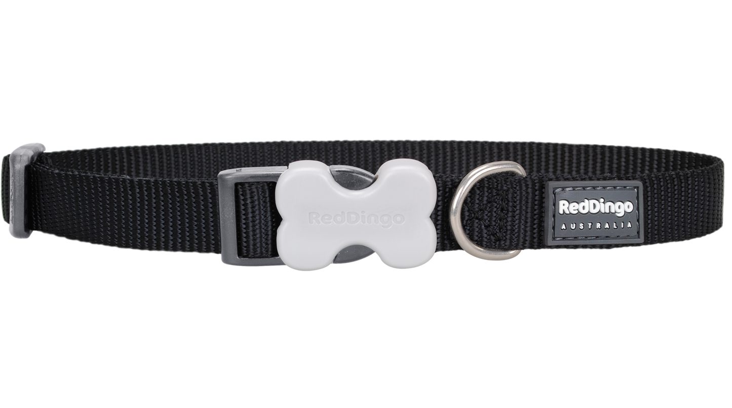 Red Dingo 'Classic Black' Collar