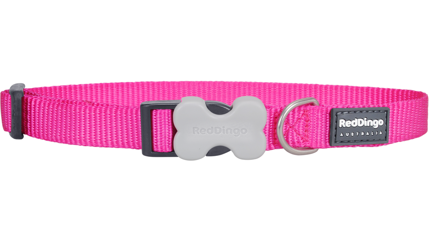 Red Dingo 'Classic Hot Pink' Collar